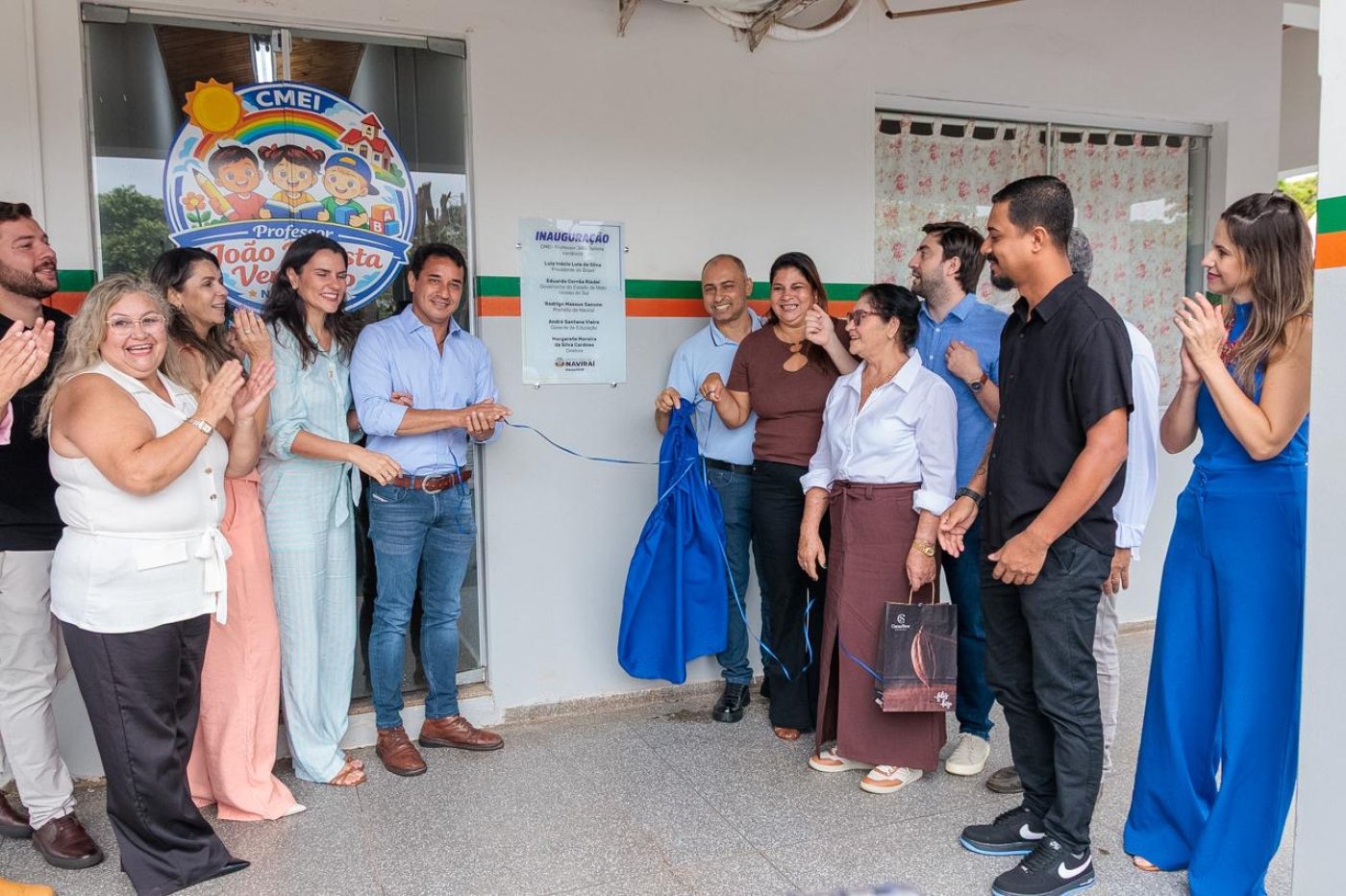 Naviraí inaugura CMEI e amplia atendimento para crianças de 0 a 3 anos