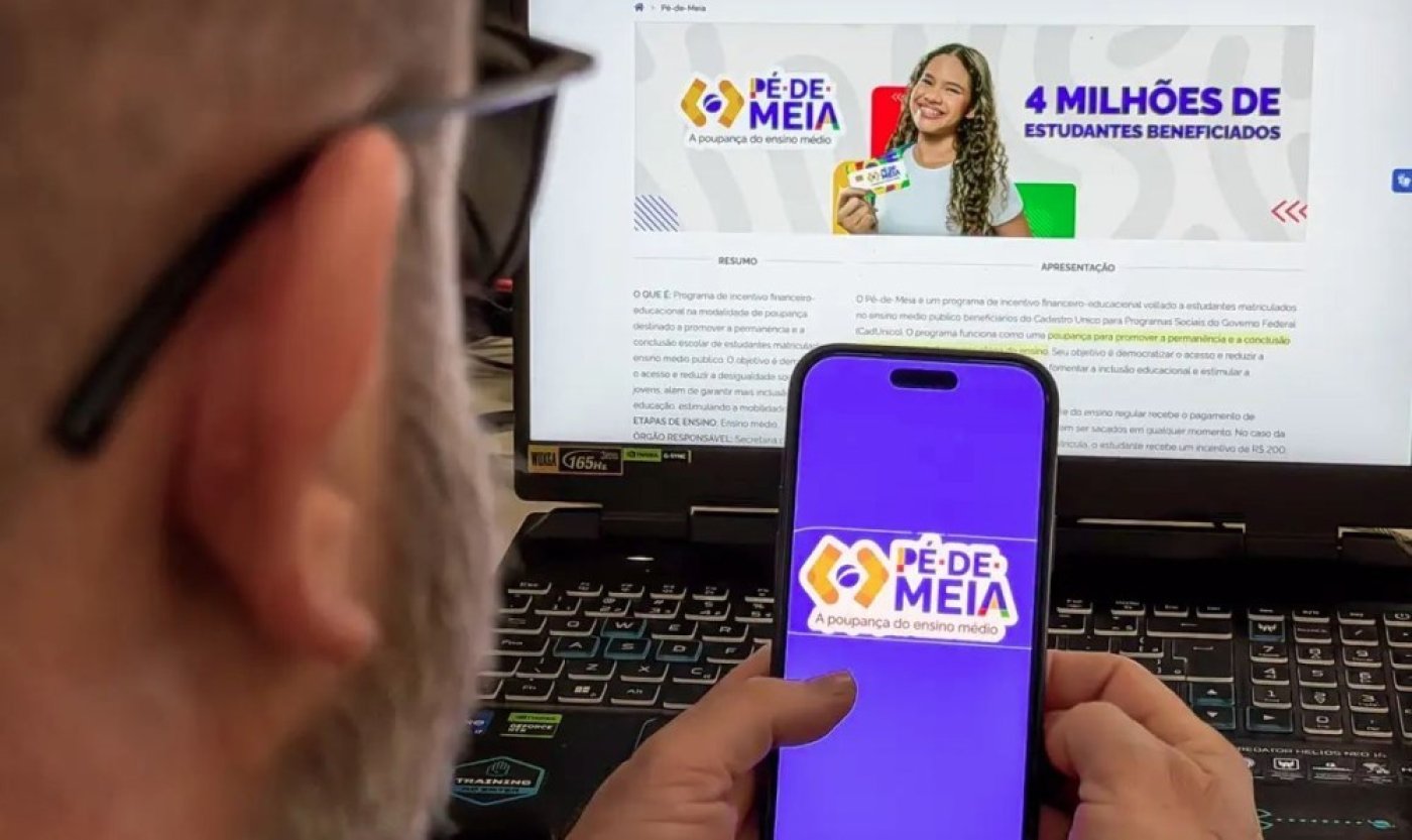 Pé-de-Meia 2026 paga última etapa do incentivo-matrícula nesta segunda-feira (30)