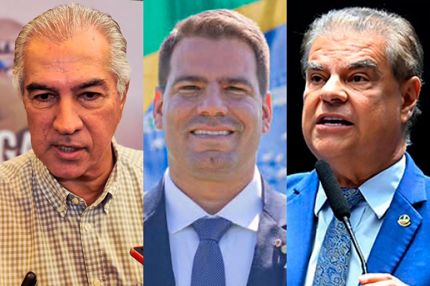 Pesquisa aponta liderança de Azambuja, Contar e Nelsinho na disputa pelo Senado em MS