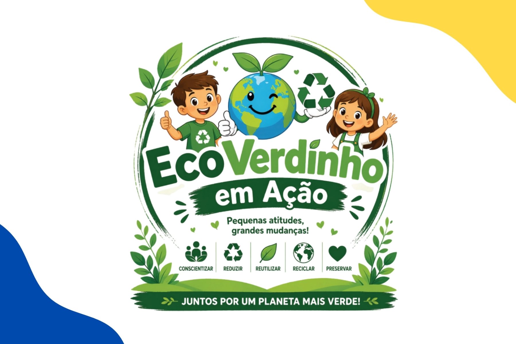 Projeto EcoVerdinho é lançado em Naviraí e fortalece educação ambiental nas escolas